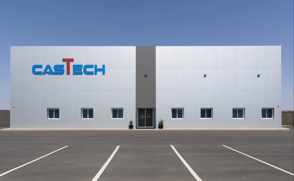 CASTECH plant and office, 3rd Industrial City, Dammam