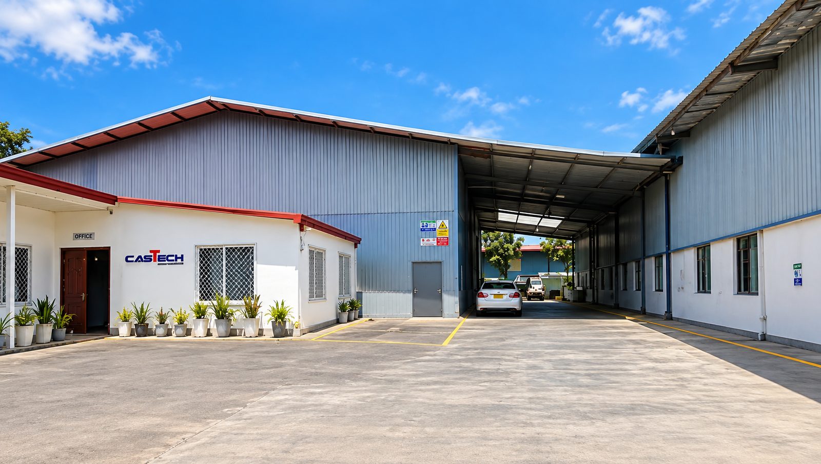 CASTECH Lanka plant and office, Negombo Road, Seeduwa, Sri Lanka