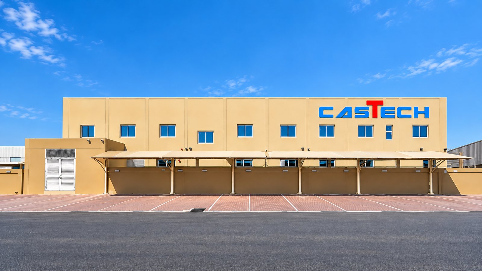 CASTECH Middle East FZE headquarters and plant, SAIF Zone, Sharjah